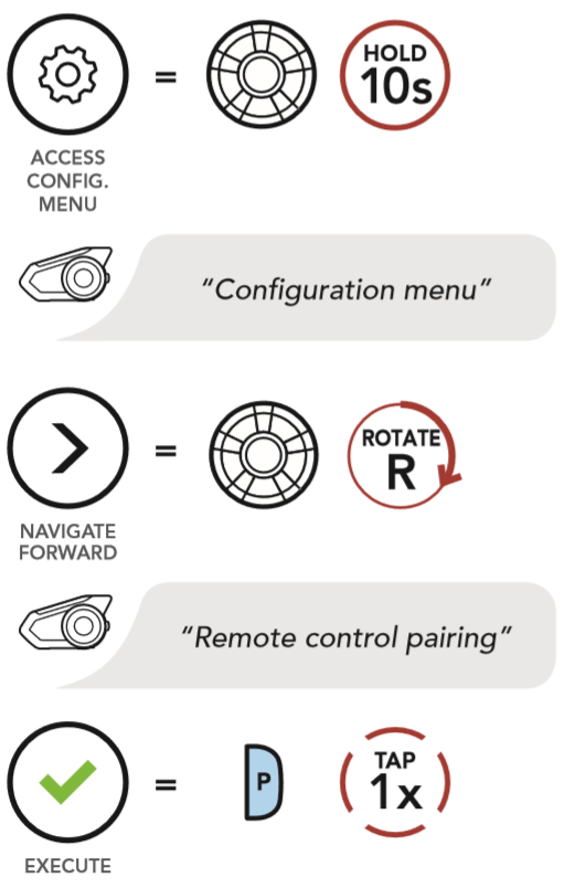 Pairing sena 2025 headset to phone